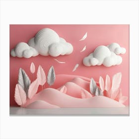 Paper Art 6 Canvas Print