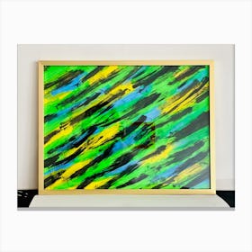 Abstract acrylic Painting £50 Canvas Print