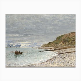 La Pointe De La Heve Sainte Adresse, Claude Monet Canvas Print