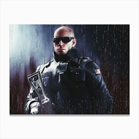 Tom Clancys Rainbow Six Siege (Fbi Swat Pulse) Canvas Print