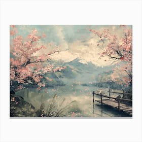 Cherry Blossoms 53 Canvas Print