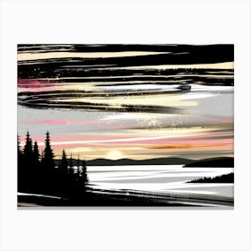 Sunset Painting 4 Canvas Print