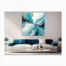 Abstract Painting 727 Canvas Print