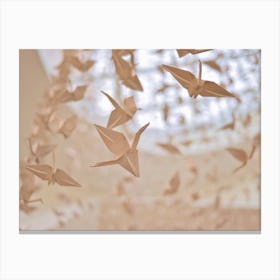 Origami Birds Canvas Print