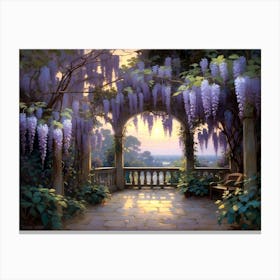 Wisteria Canvas Print