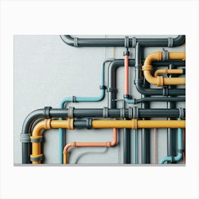 Pipes Canvas Print