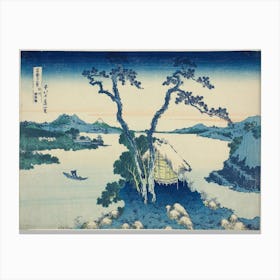 Thirty Six Views Of Mount Fuji, Katsushika Hokusai 8 Canvas Print