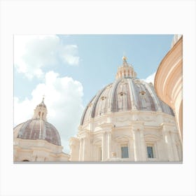 Dome of St. Peter's Basilica Canvas Print