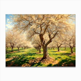 Blossoming Orchard Canvas Print