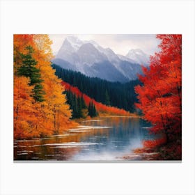 Autumn Vistas 1 Canvas Print