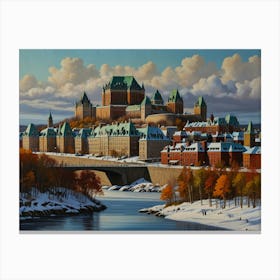 Quebec City 1 Canvas Print