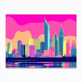 Manama Skyline Canvas Print