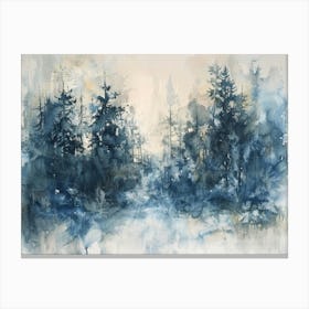 'Winter Forest' 1 Canvas Print