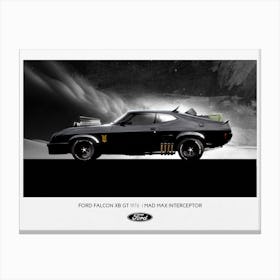 Interceptor Canvas Print