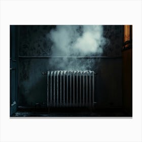 Steam Rising From A Radiator 1 Canvas Print