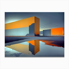 'Sunrise' 3 Canvas Print