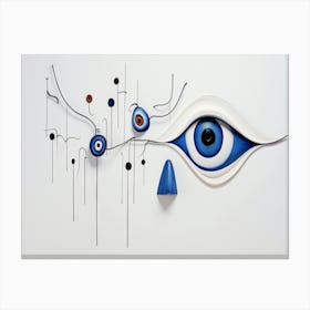 Evil Eye Canvas Print