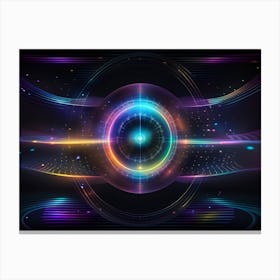 Abstract Background Canvas Print