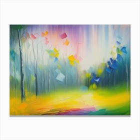 Rainbow Forest 2 Canvas Print