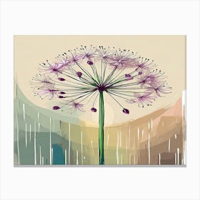 Allium 19 Canvas Print