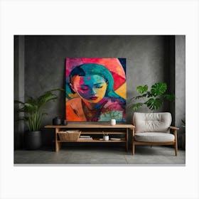 Abstract Painting 70 Canvas Print