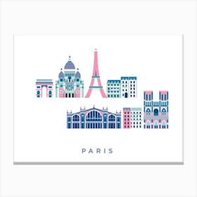Paris 3 Canvas Print