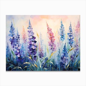 Lupins 3 Canvas Print