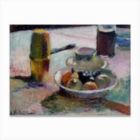 Fruit And Coffeepot, Henri Matisse Canvas Print