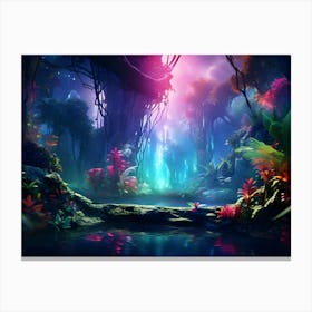 Fairytale Forest 4 Canvas Print