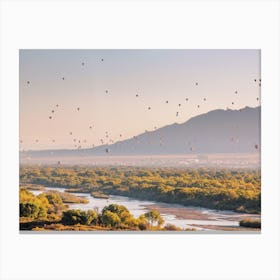 Hot Air Balloon Festival Canvas Print