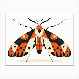 Moth Illustration 7 Canvas Print