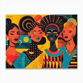 African Women 3 Canvas Print