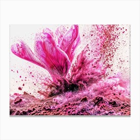 Pink Flower Canvas Print