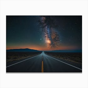 Milky Road 1 Canvas Print