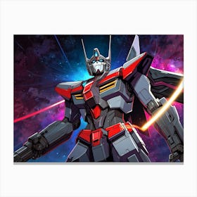 Gundam Robot 1 Canvas Print