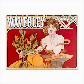 Waverley Cycles Canvas Print