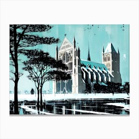 Lincoln Cathedral Canvas Print