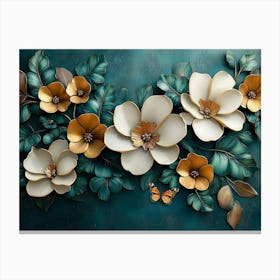 Magnolia Flowers 7 Canvas Print