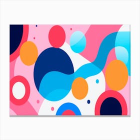 Abstract Abstract Painting 2 Canvas Print