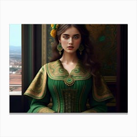 Renaissance Woman Canvas Print