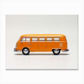 Toy Car Volkswagen Drag Bus Orange 3 Canvas Print