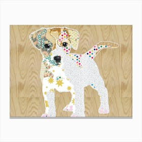 Jack Russel Puppy Canvas Print