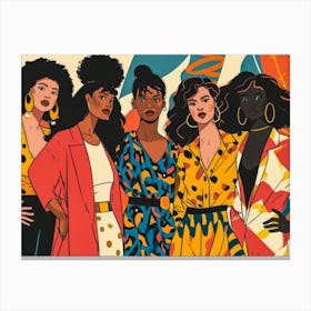 Afrofuturism 3 Canvas Print