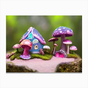 Fairy House 1 Canvas Print