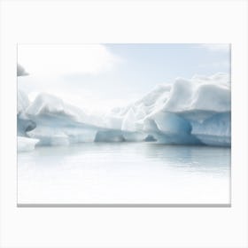 Iceberg Geometry 2 Canvas Print