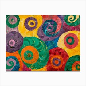 Spirals 1 Canvas Print