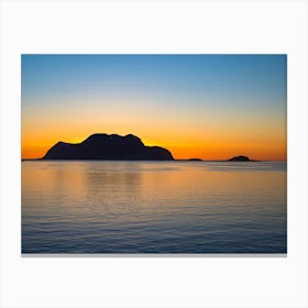Norwegian Sunset Canvas Print
