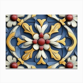 Decorative Tile Canvas Print