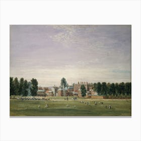 Buckingham House From The Green Park, (1825), David Cox Canvas Print