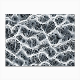 Black And White Pattern Canvas Print